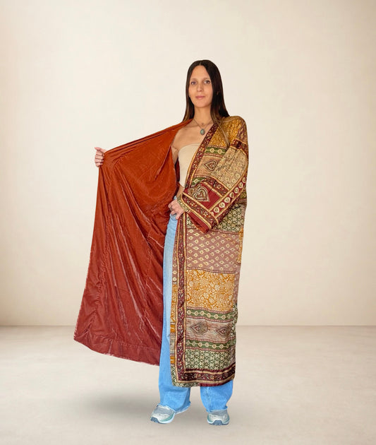 Kimono de terciopelo