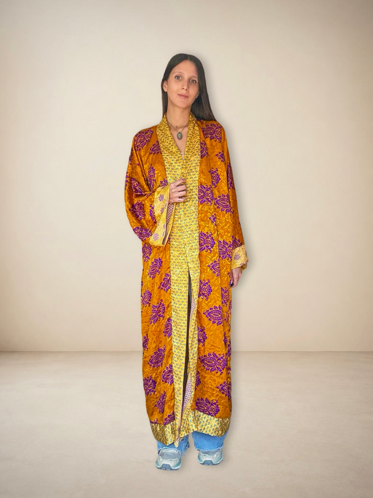 Reversible Silk kimono