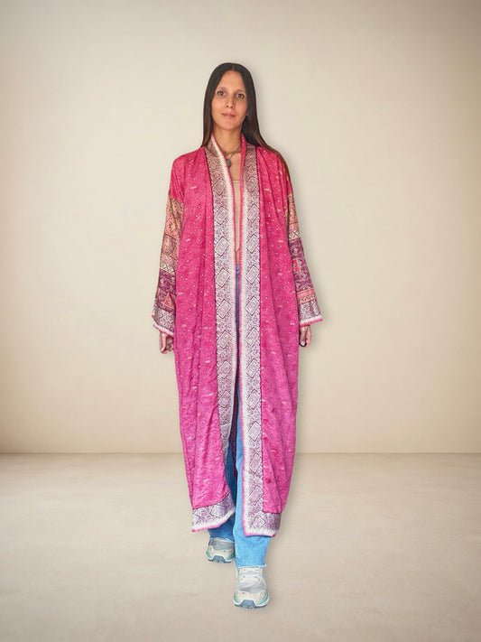 Reversible Silk Kimono