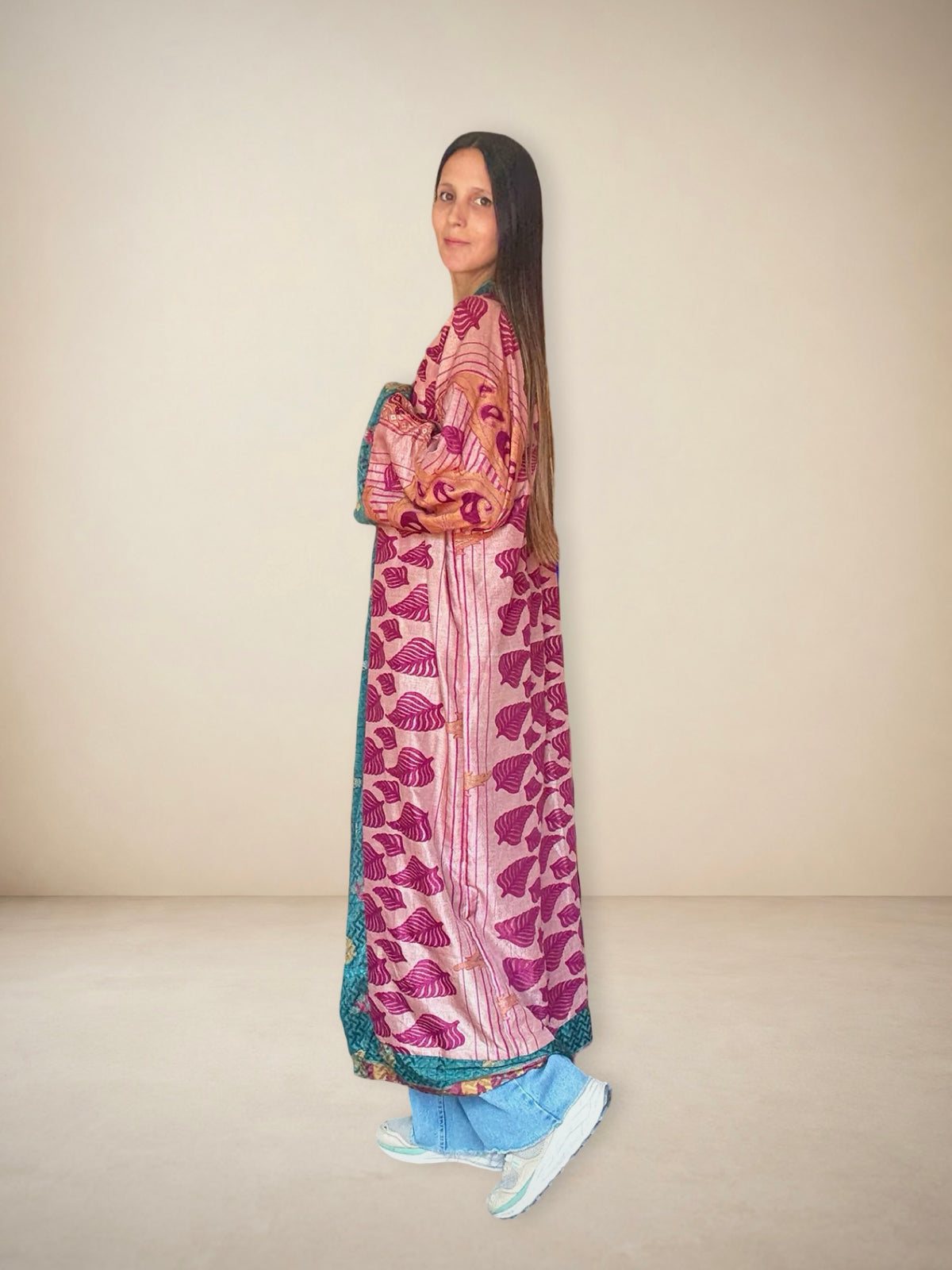Reversible Silk Kimono